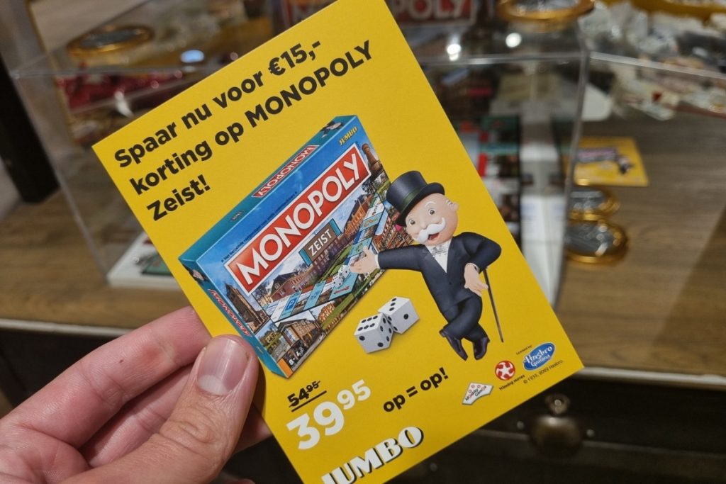 jumbo zeist monopoly spaarboek