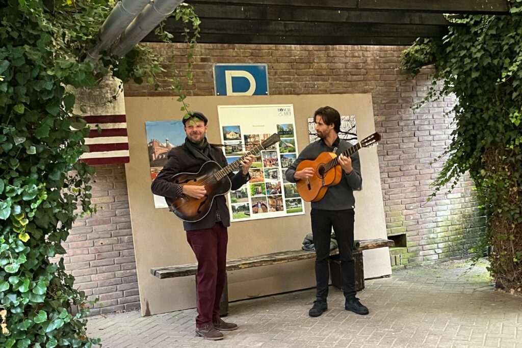 optreden de maaltuin