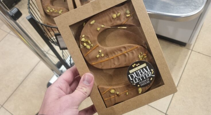 jumbo dubai chocoladeletter